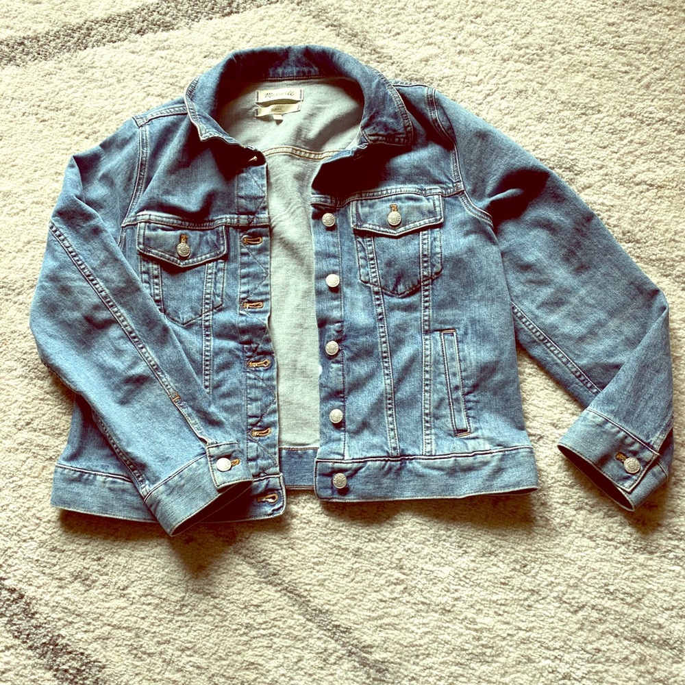 Madewell Classic Jean Jacket, Like New Condition